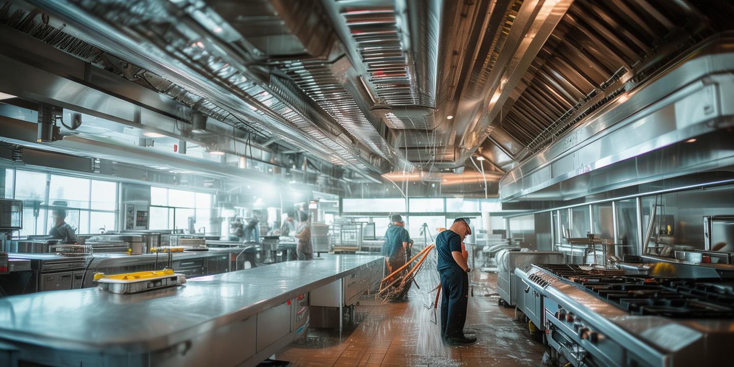 连锁餐饮门店管道清洗
